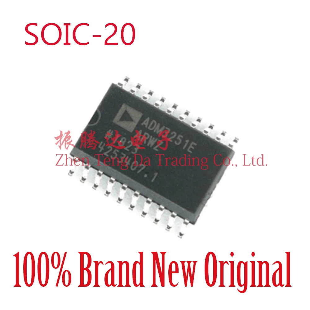 

100% Brand New Original ADM3251EARWZ AD ADM ADM3251 SOIC-20