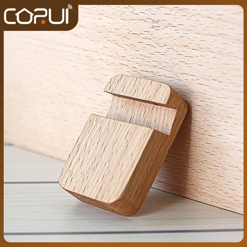 

Dock Cradle Durable Fashionable Design Home Storage Universal Portable Solid Wood Cell Phone Racks Phone Accessories Flexible