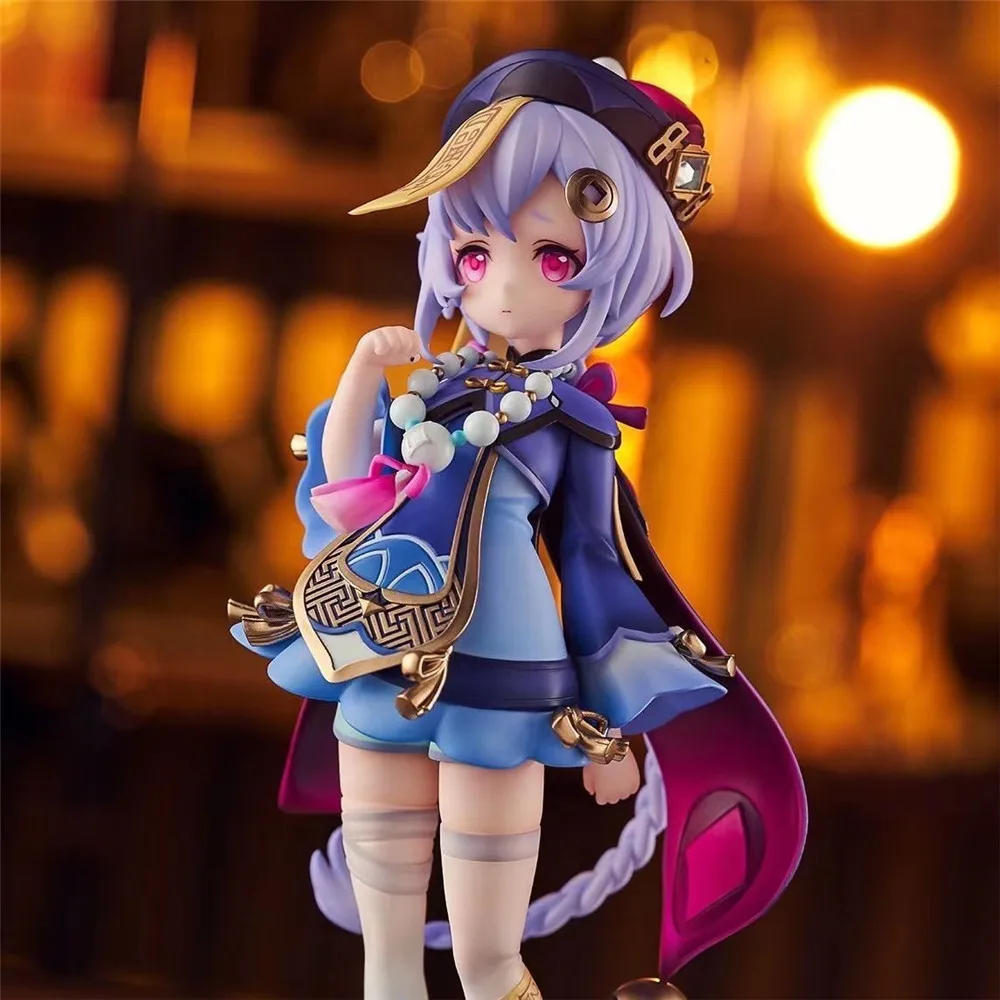 

Genshin Impact Toy Anime Figure Qiqi Genshin Zombie 17cm PVC Qiqi Action Figurine Collectible Model Doll Toys Gifts