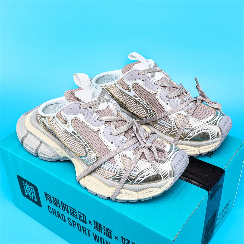 Модные Универсальные сандалии на толстой подошве в стиле ретро новая модель Лето