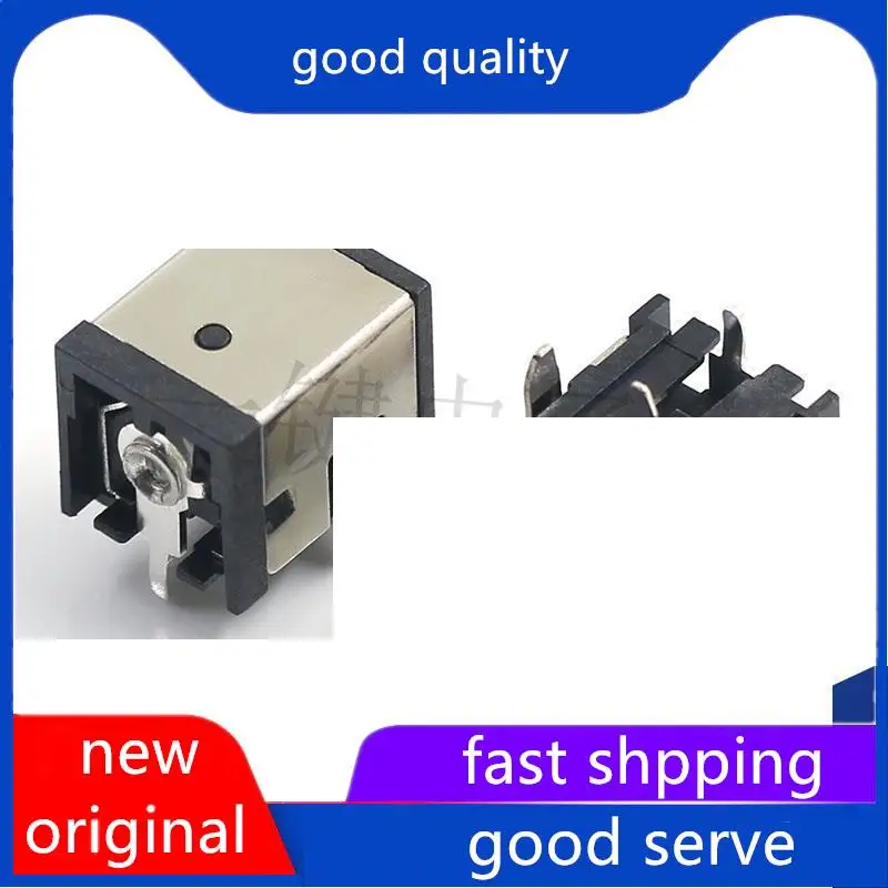 

10pcs original new DC-103 4-pin horizontal plug-in DC female base 10 * 13mm monitor laptop DC power socket