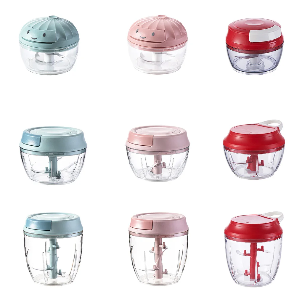 

Manual Garlic Press Chopper Pull Cooking Grinder Food Vegetable Tools Mini Multi-function Strong Skid-resistant for