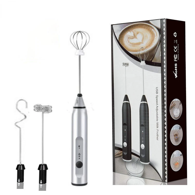 

Wireless Electric Handheld Milk Frother Electric Blender With USB Electrical Mini Coffee Maker Whisk Mixer For Coffee Cappuccino
