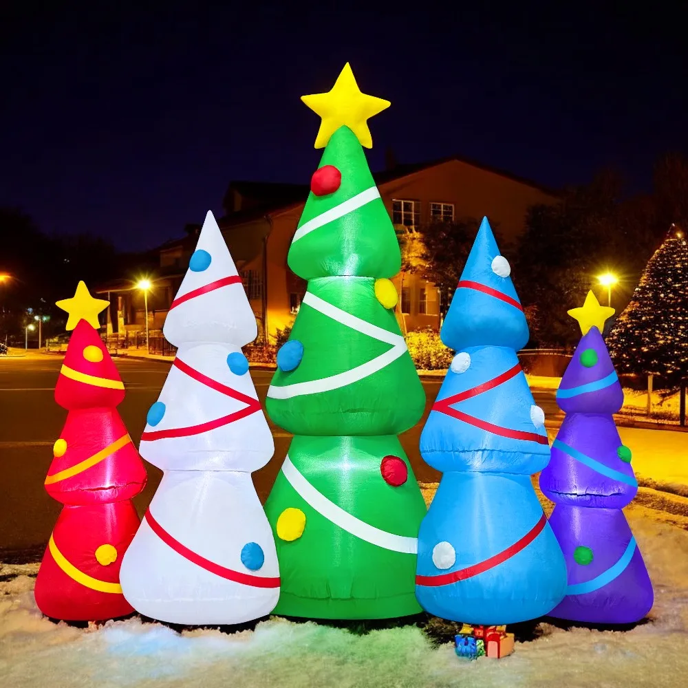 

Надувной Санта-Клаус для улицы из полиэстера