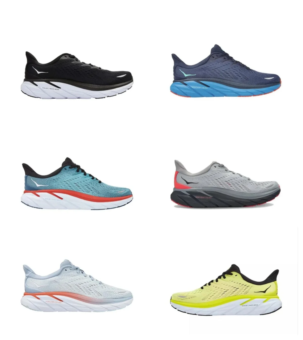 

Original Clifton 8 Running Shoes Men Womens Lightweight Cushioning Marathon Breathable Runner Comfortable Casual Sports Sneakers