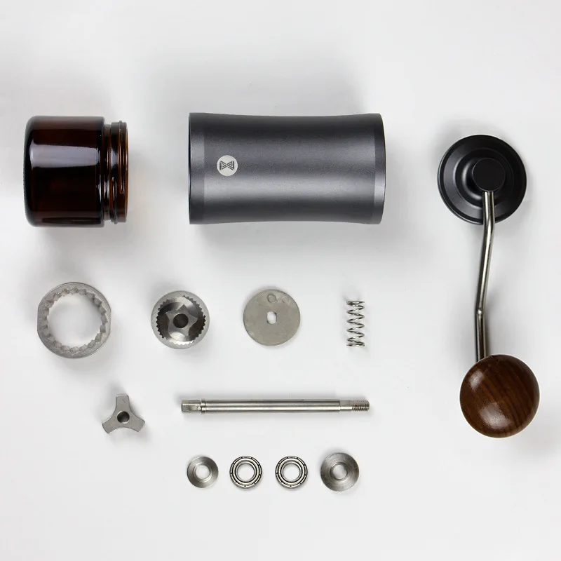 Pаспродажа Портативная ручная кофемолка из нержавеющей стали, профессиональный шлифовальный инструмент для приготовления кофе в зернах, эспрессо, Фр...