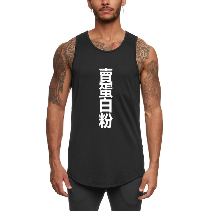 

2022 Summer New Fitness Mesh Gyms Tank Tops Men Jogger sleeveless Vest Male Running Undershirt Bodybuilding Sportswear Tank Tops