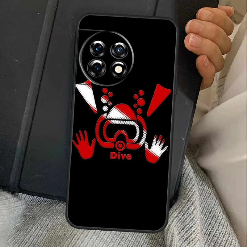 Фото Чехол Diver Down Scuba для OnePlus 13T 10T 8T 10R 12R 13R 15 13 12 11 10 9 Nord CE 5 2 3 4 Lite N20 N30 №5