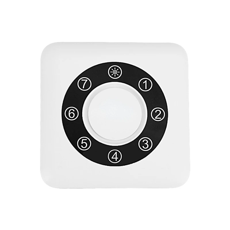 

wireless home alarm system1/2 Mile 7-Zone Solar wireless Kit white 1 receiver& 3 sensors