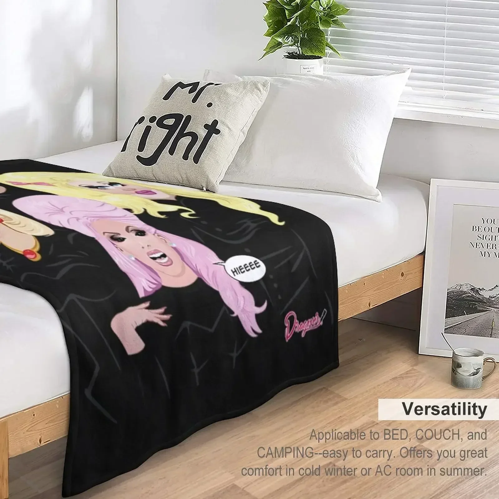 Футболка Rupauls Drag RaceQueens from Race одеяло для косплея аниме дивана одеяла