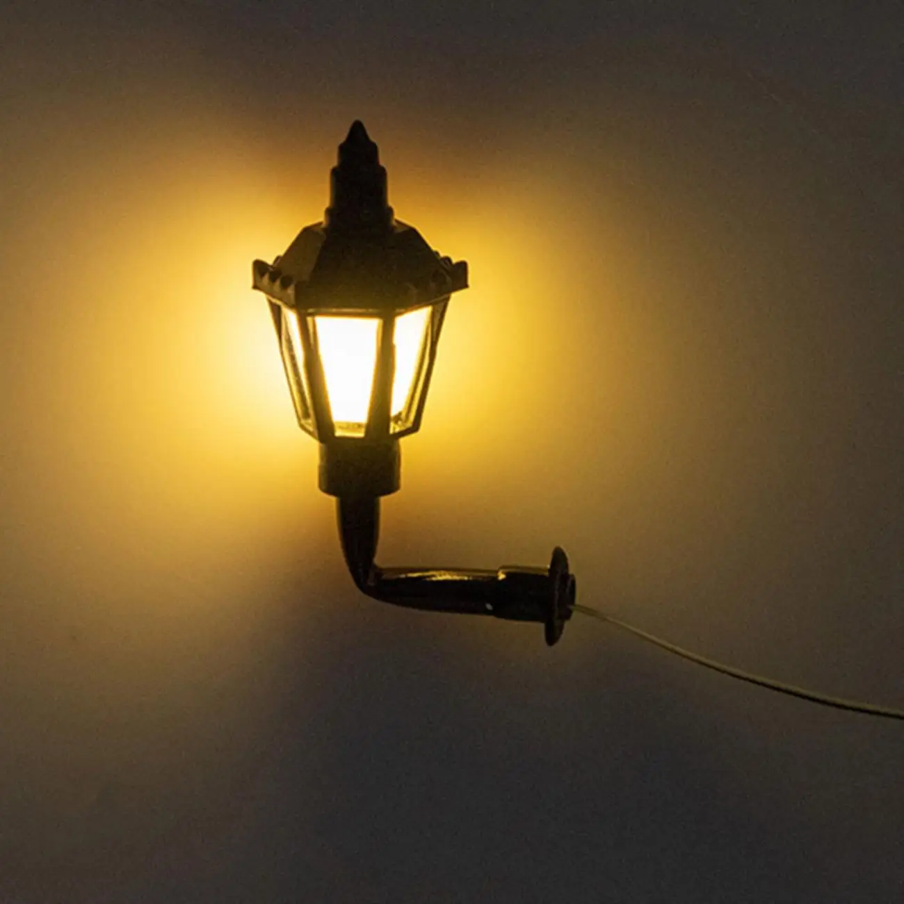 

Wall Light Ornament Miniature Sand Courtyard Micro Landscape street Lamp Model