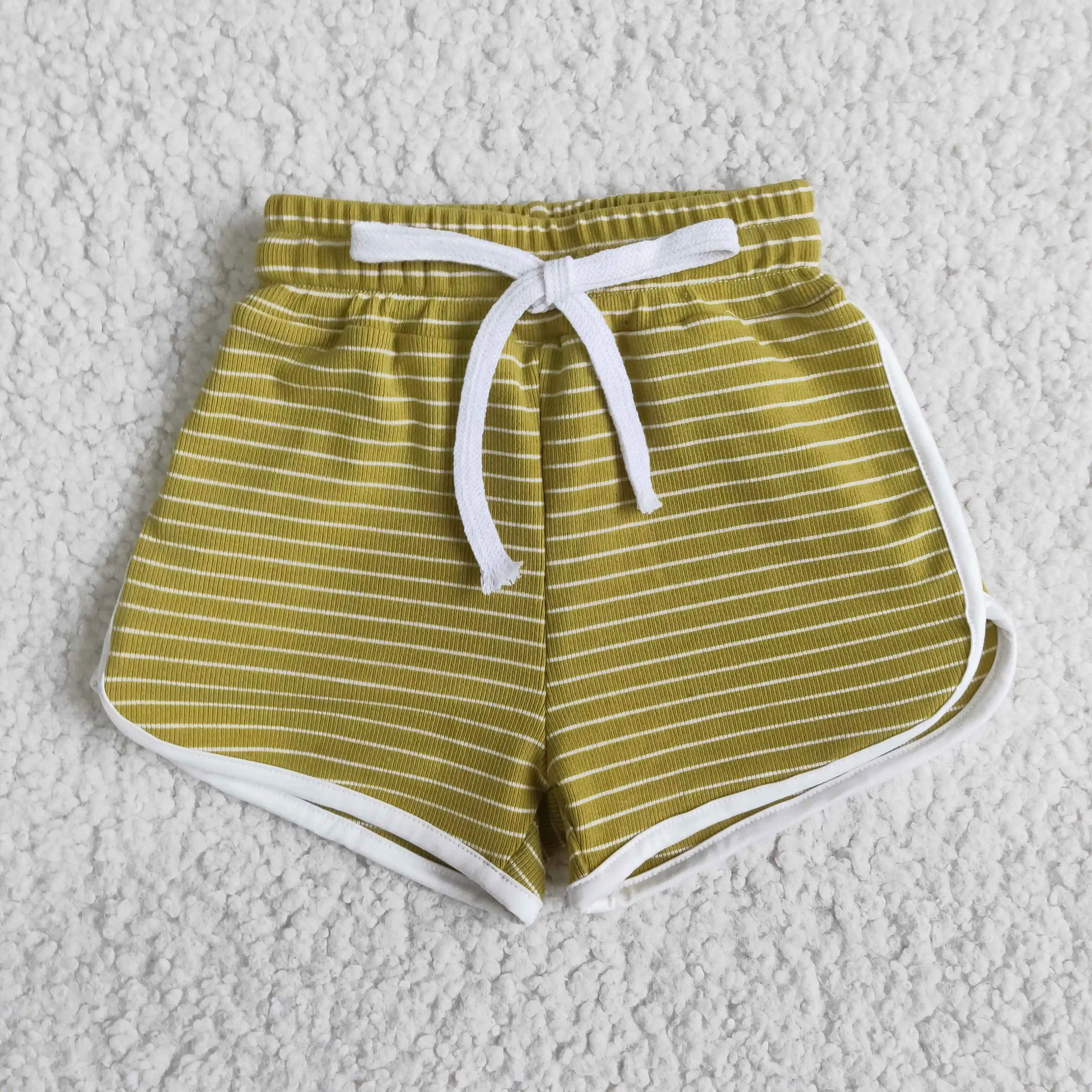 

Summer Baby Girl Hot Shorts Cute Stripe Clothing Elastic Waist Kids Wholesale Cotton Underpants Children Toddler Fashion Clothes