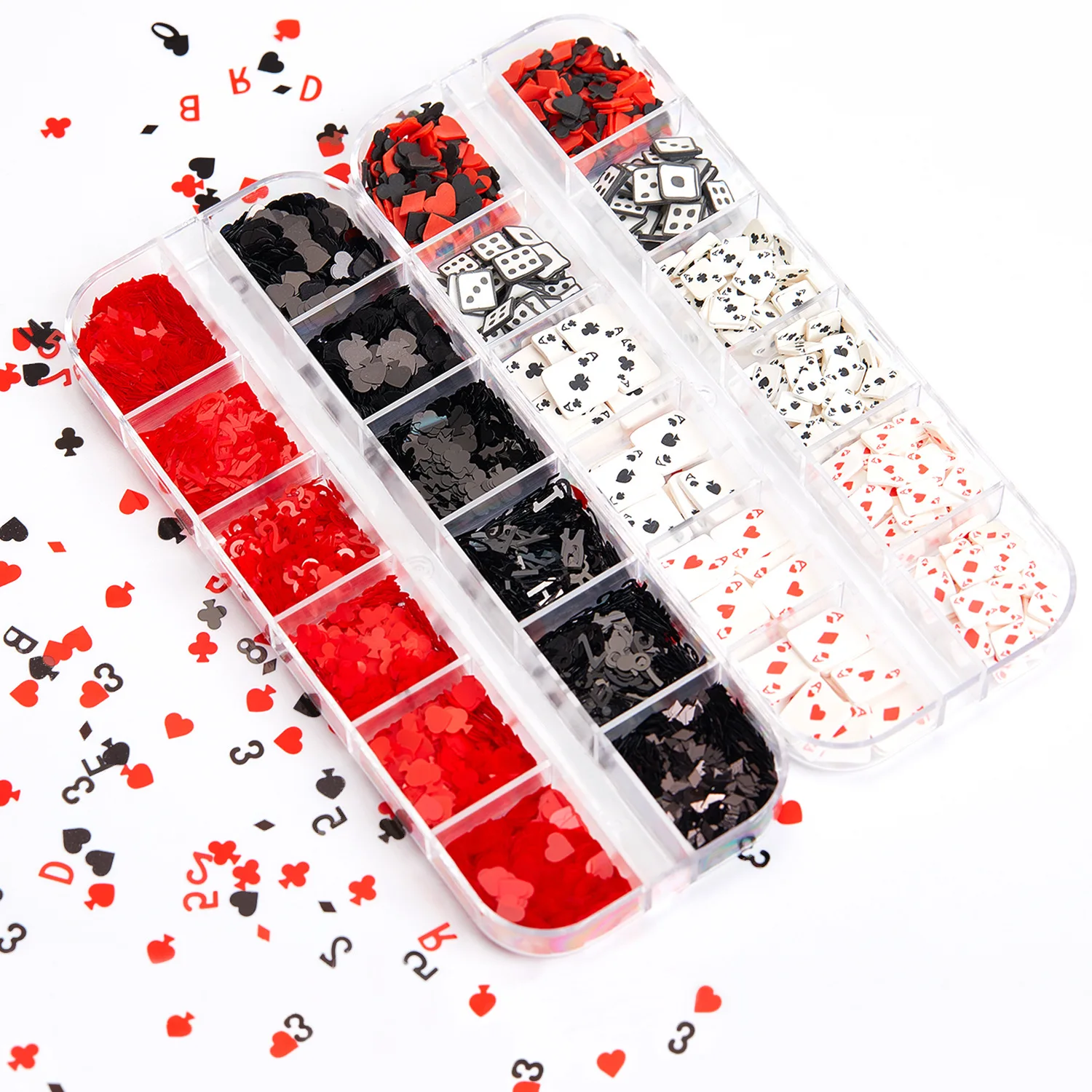 12 ячеек покер искусственное сердце алмазная лопатка геометрические цифры