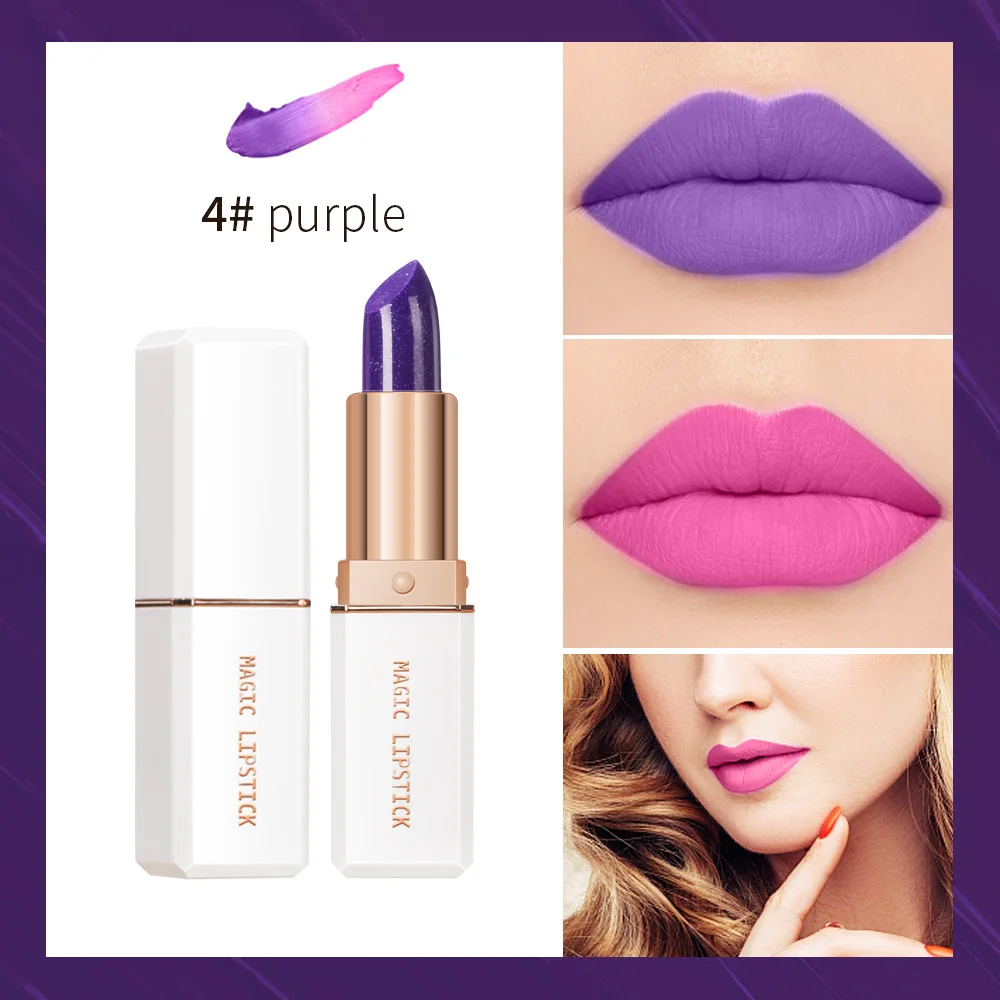 Color Changing Lipstick Magic Waterproof Moisturizer Lip Balm Plumper  Long Lasting Nourish Protect Lips Care Makeup Cosmetics