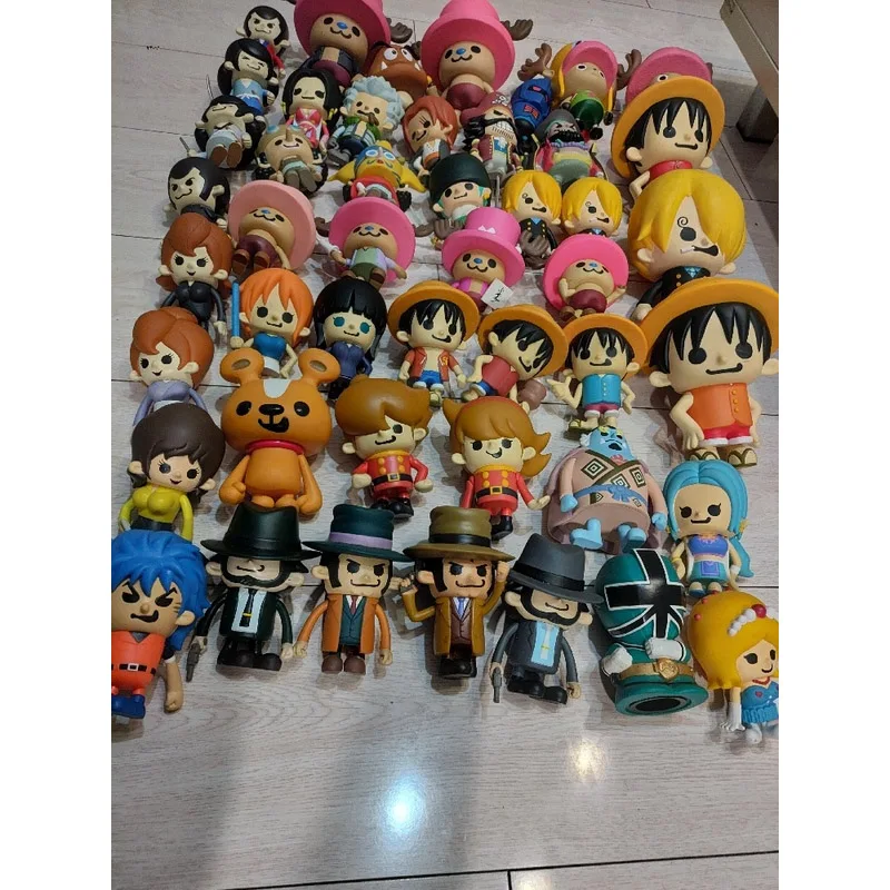 

Кукла Луффи, саньцзи, Зоро, чоппер, нами, цзинбе, рупан, сансей