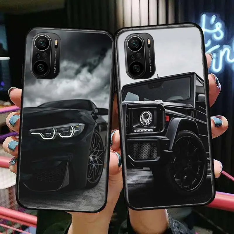 

Sports Cars Male Men Phone Case For xiaomi redmi POCO F1 F2 F3 X3 Pro M3 9C 10T Lite NFC Black Cover Silicone Back Prett mi 10 u