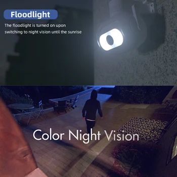 IMILAB EC5 Outdoor Wifi Camera Mi Home Security Video Surveillance Cam IP 2K Color Floodlight Night Vision Human Tracking Webcam 4