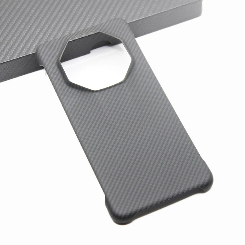 

ZXKE Case For Huawei Mate60RS Hard Cover Ultralight Ultrathin Comfortable Commercial 600D Aramid Fiber Protective Shell