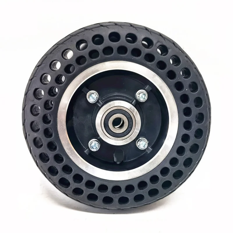 

7Inch 7x2 Tire 7x1 3/4 Pneumatic Tyre Inner and Outer Tire Honeycomb Solid Tire Whole Wheel Set Assembly