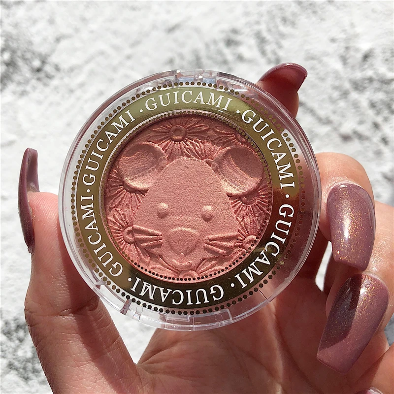 

GUICAMI 5Colors Shimmer Powder Highlighter Palette Base Illuminator Highlight Contour Golden Bronzer Beauty Face Makeup