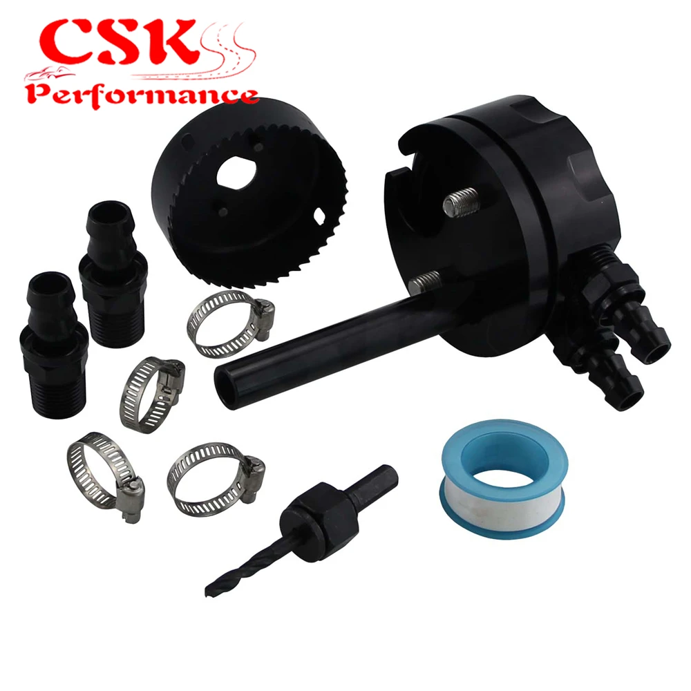 

Diesel Parts Fuel Tank Gas Sump Integrated Return Kit fit for FASS Airdog Cummins