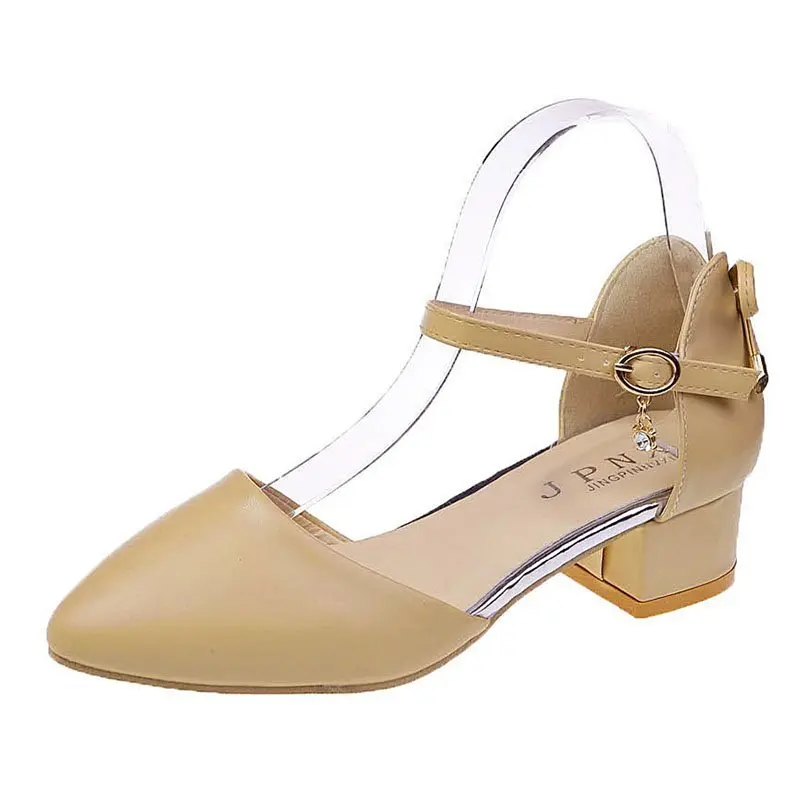 

Block Heel Comfortable and Elegant Women's Shoes Evening Woman Fashion 2022 Free Shipping Heeled Sandals Parties 2023 Trend