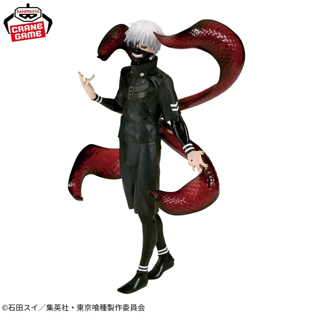 Фото В наличии: Оригинальная коллекционная фигурка Bandai Banpresto Anime Tokyo Ghoul Grandista Канеки Кен II, 27 см, модель для коллекции, подарок №2