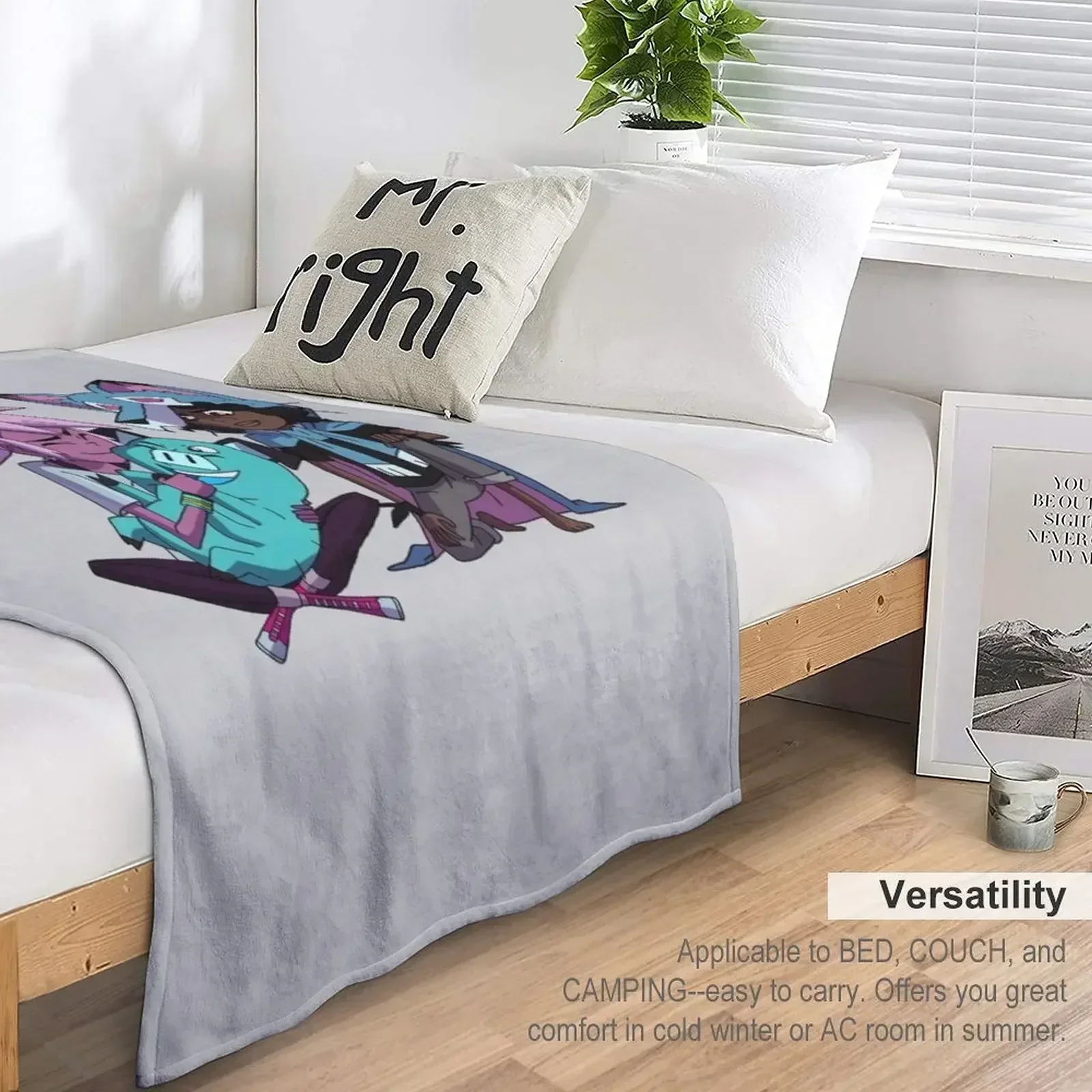 Kipo Wolf &amp Mandu - And The Age Of Wonderbeasts Пледы Фланелевые тяжелые одеяла для сна Одеяла