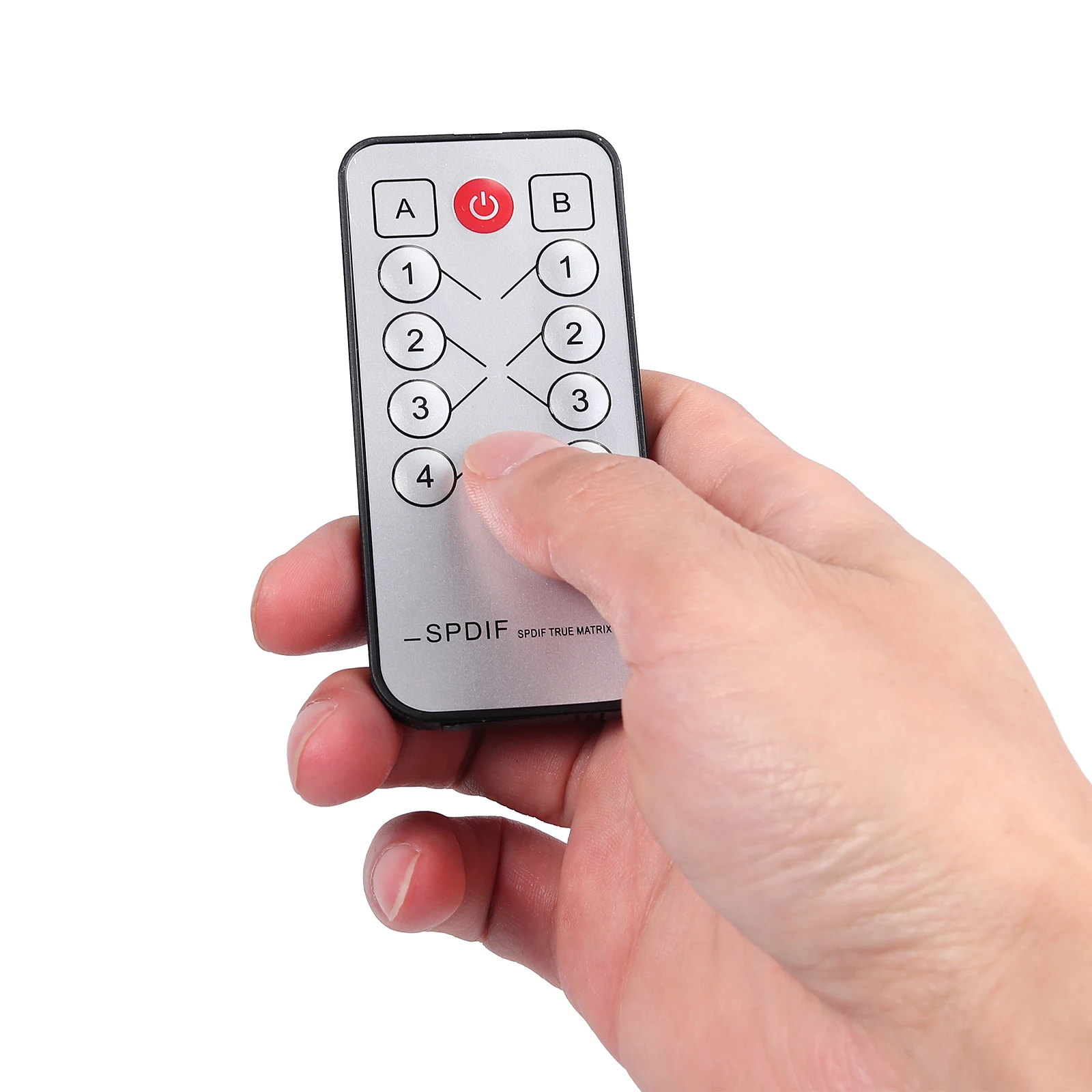 Цифровой оптический аудио коммутатор PROZOR Splitter 4x2 SPDIF Toslink переключатель коробка