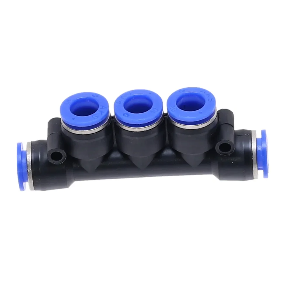 Пневматические фитинги PK 4 мм 6 8 10 12 5-ходовой быстрый соединитель для воздушных