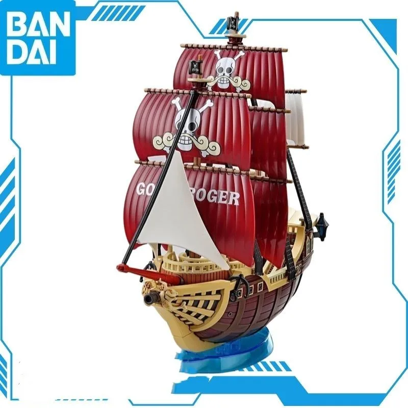 

Фигурки героев аниме «один кусок», Bandai, оригинальная коллекция «большой корабль», модель Oro Jackson, орнамент для сборки, игрушки для детей