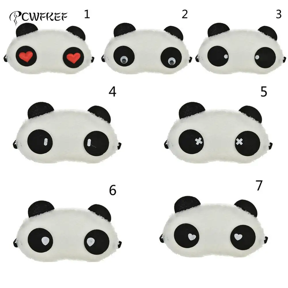 

1 Pc Travel Rest Cute Cartoon Panda Sleeping Eye Mask Nap Shade Blindfold Sleep Eyes Cover Sleep Patch Blinder Masks