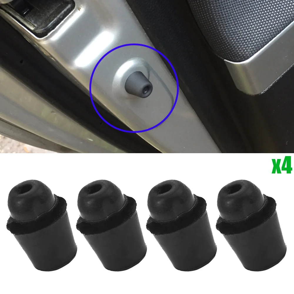 

4 шт. для KIA Rio 2005 2006 2007 2008 2009 2010-2023 аксессуары 8219128010 Резиновая буферная накладка на дверь автомобиля, противоударная стоп-бампер
