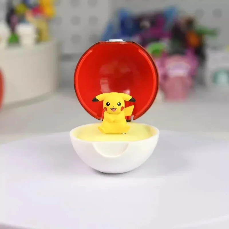 Bandai Аниме Покемон кольцо гасяпон фитеста вопер Пикачу подарки для детей или