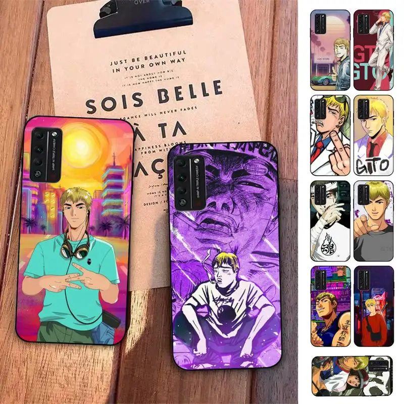 

Great Teacher Onizuka GTO Anime Phone Case For Huawei Honor 10 lite 9 20 7A pro 9X pro 30 pro 50 pro 60 pro 70 pro plus