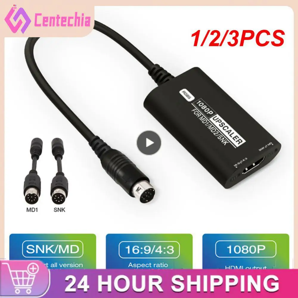 

1/2/3 шт. HDMI-совместимый конвертер RGBS видео адаптер 16/9 4/3 HDMI-совместимый конвертер консоли игровые аксессуары для SEGA