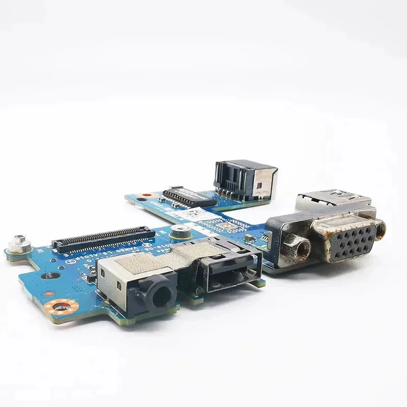 Фото Аудиоинтерфейсная плата для ноутбука с USB, VGA, сетевым разъемом RJ45 LAN для Dell Latitude E5540 VAW50 LS-A101P 09WMHY HN №1