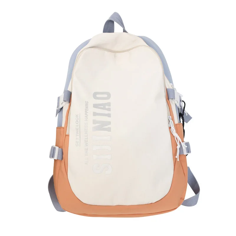 

Повседневный Рюкзак с надписью для подростков, школьные ранцы с индивидуальным логотипом, вместительные спортивные дорожные рюкзаки для ноутбука