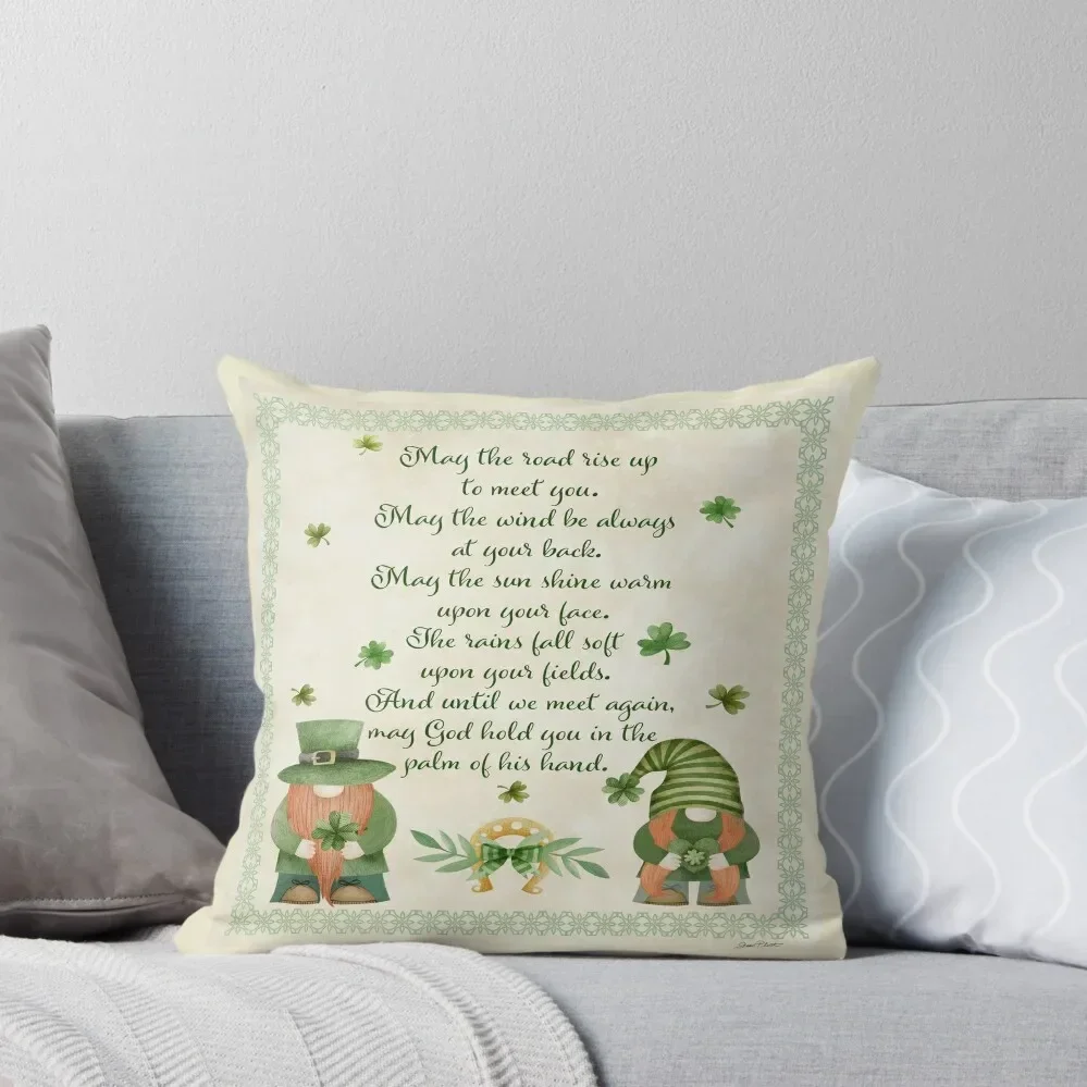 Декоративная подушка Ирландское благословение C2 роскошные наволочки чехлы для