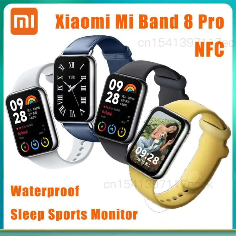 

Смарт-часы Xiaomi Mi Band 8 Pro, 1,74 дюйма, 60 Гц