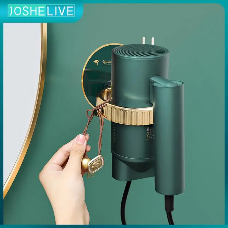 

Настенный держатель для сушилки и волос