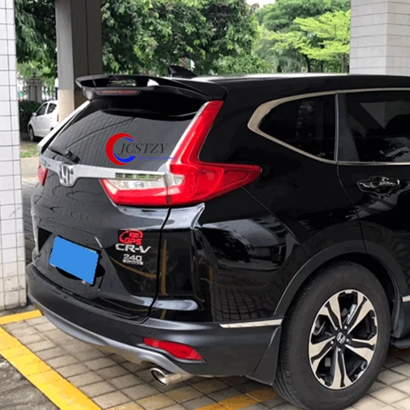 

Для Honda CRV CR-V 2017 2018 2019 2020 2021 2022 Спортивное хвостовое крыло Материал АБС-пластика Неокрашенный цвет Задний спойлер на крышу Крыло