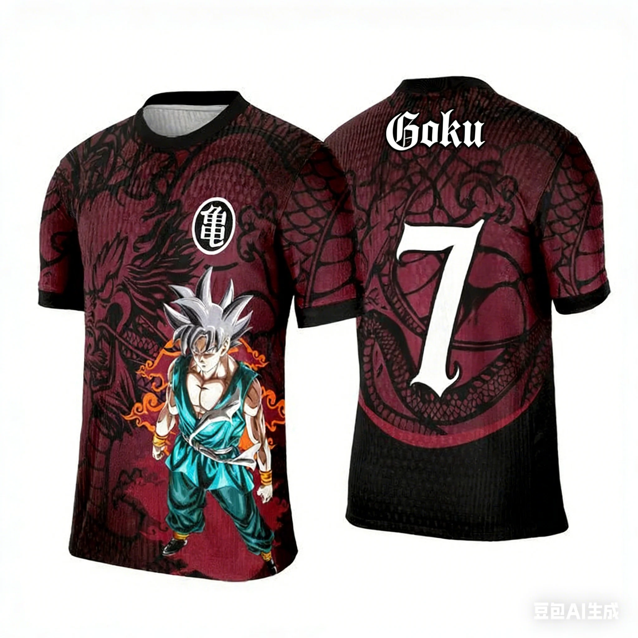 Фото Новая футболка с графическим принтом Dragon Ball Z Teen Gohan SSJ2, мужская повседневная футболка с коротким рукавом, уличная одежда в стиле аниме для фанатов DBZ №4