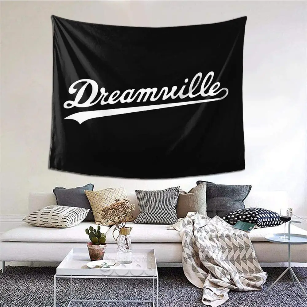 

Настенный гобелен в стиле бохо, с принтом