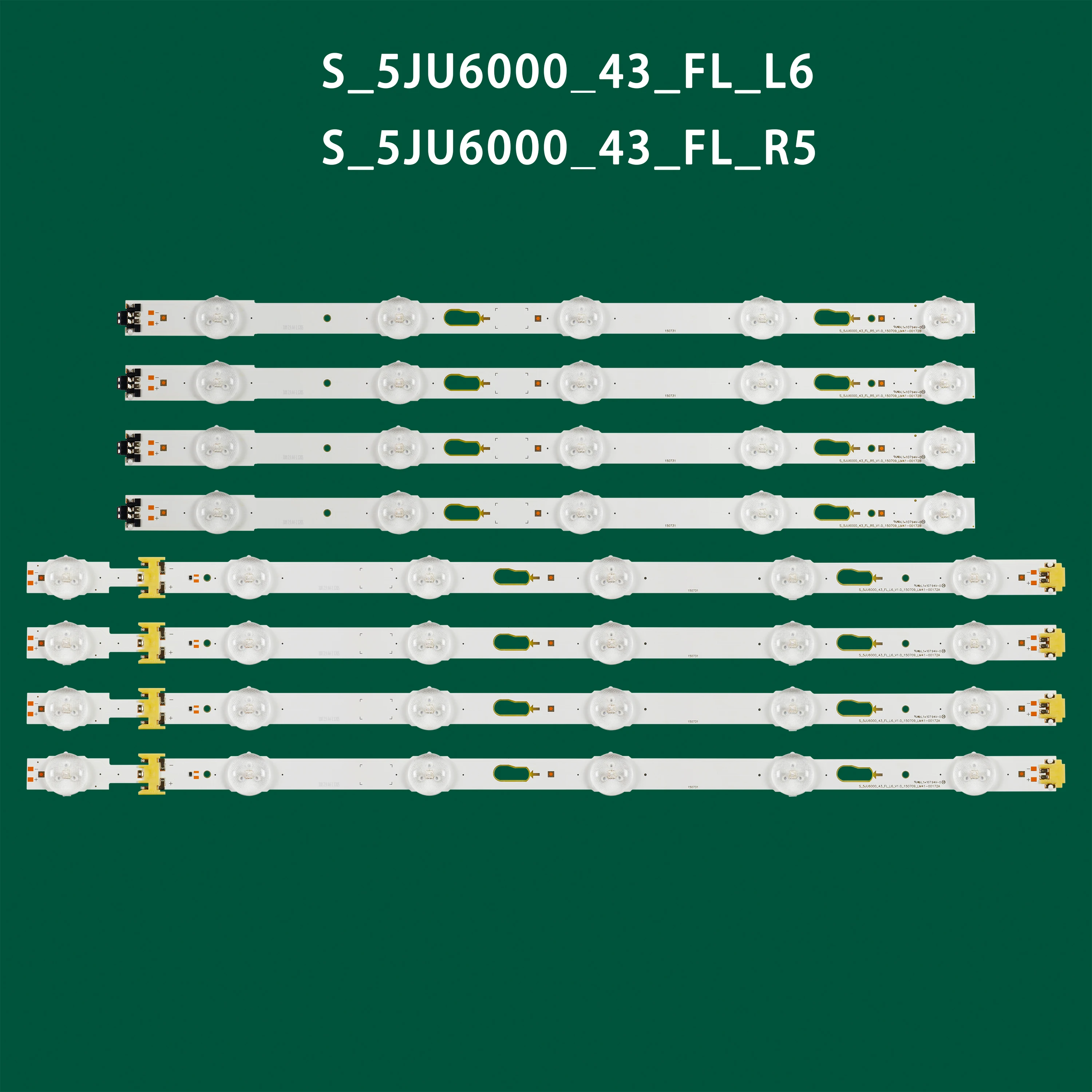 Фонарь с 11 светодиодами для UN43JU640DF, UN43JU6400, UE43JU6000 S _ 5ju6000_43_fl_r5 L6