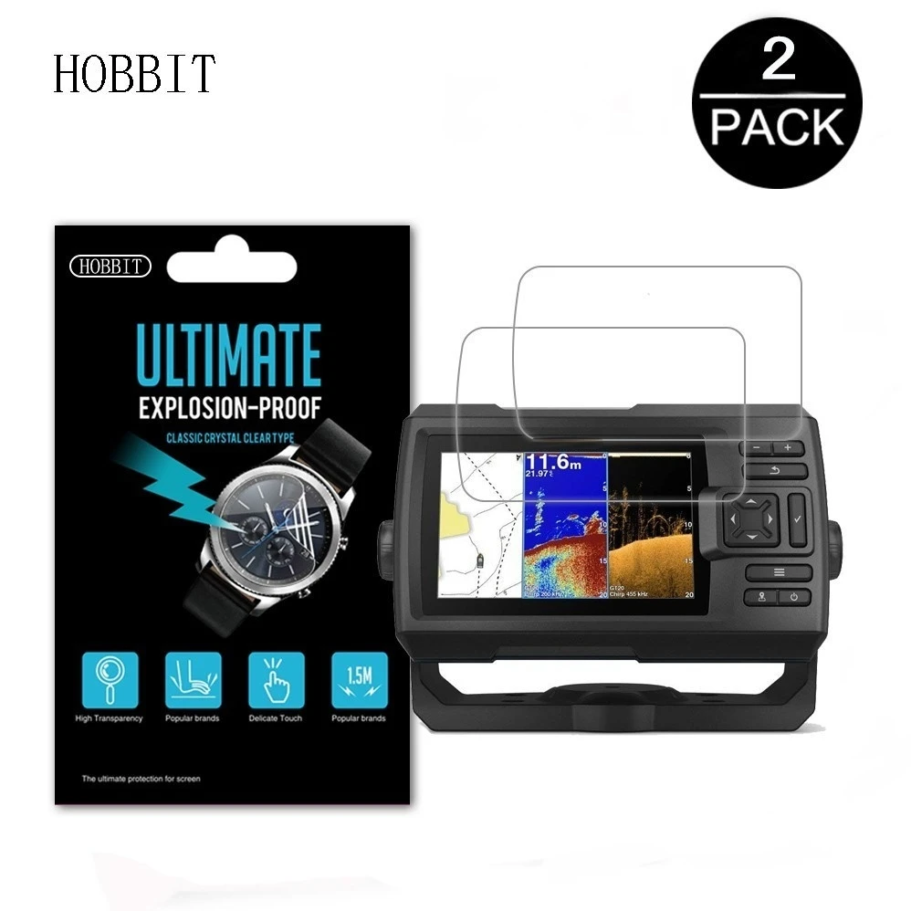 

3Pack For Garmin Striker 5CV GPS LCD Shiled Film Accessories Nano Explosion-proof Screen Protector for Garmin Fish Finder