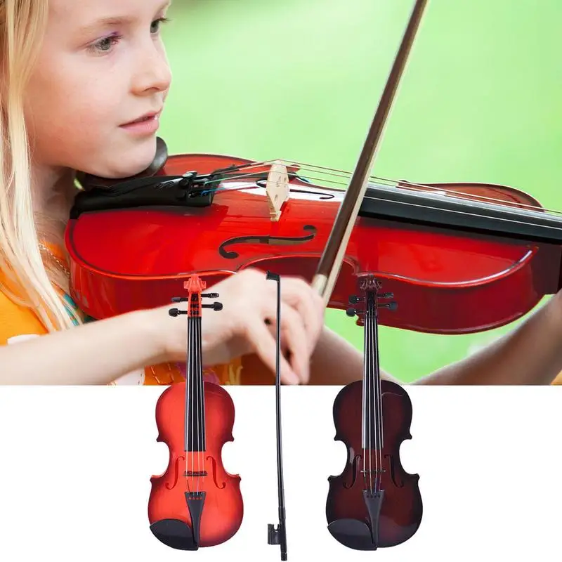 

Электронная Мини-скрипка, регулируемая струна и лук, музыкальный подарок для начинающих студентов