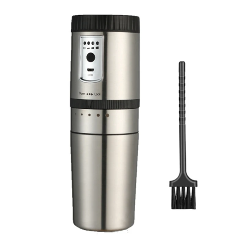 

Portable Coffee Maker,Electric Coffee Grinder,Adjustable Coffee Maker With Detachable Cup,Coffee Filter For Office,Home