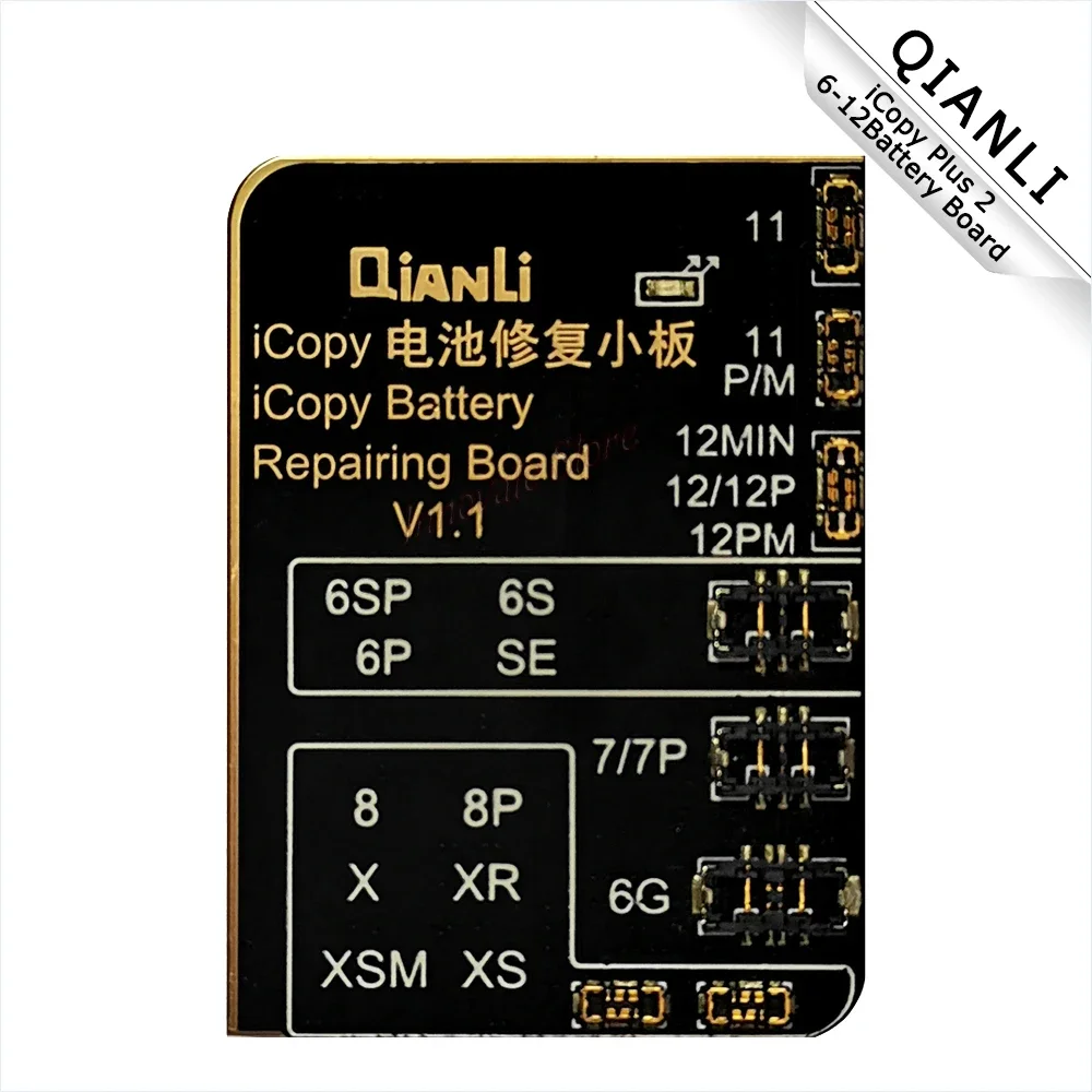

QIANLI iCopy Plus Battery Repairing Board iCopy Battery Board For 11 11Pro 11PMax 12 12Pro 12Pro Max 12Mini Battery Repair
