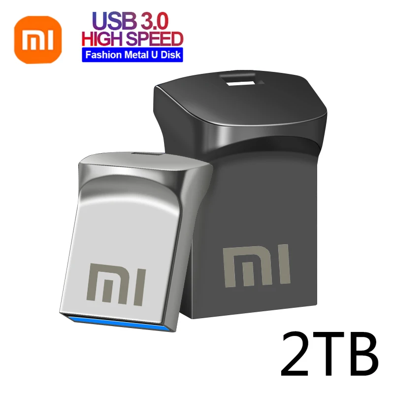 Xiaomi Mini 2TB 3.0 Super Metal Usb Flash Drive 1TB Pen Drive High Speed Memory Stick MI 512GB U Disk Pendrive 3.0 Memoria Usb